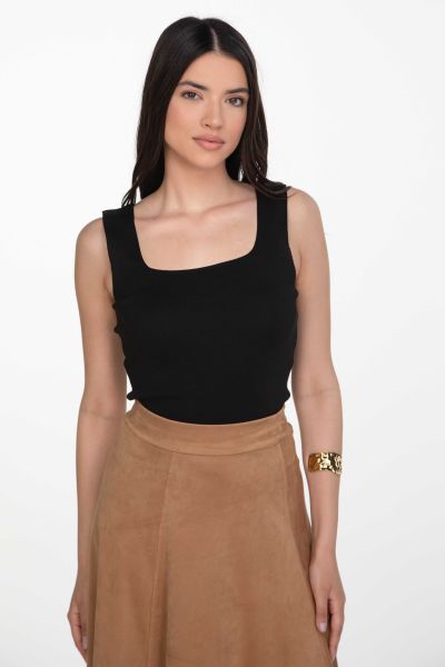 Ριμπ crop top