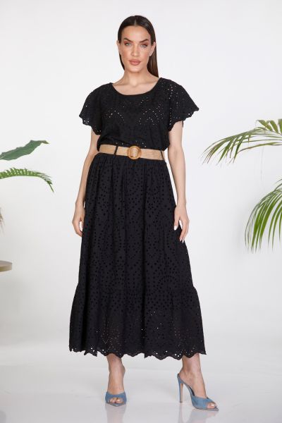 Sangallo midi skirt