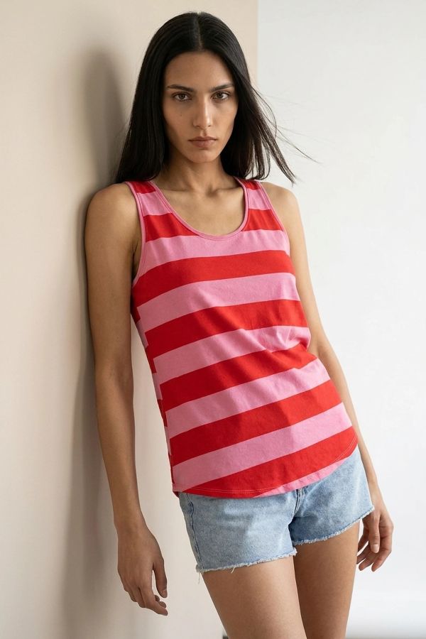 Striped tank top