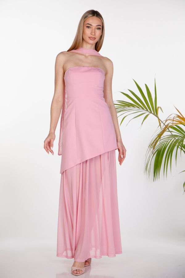Mini dress and maxi skirt set