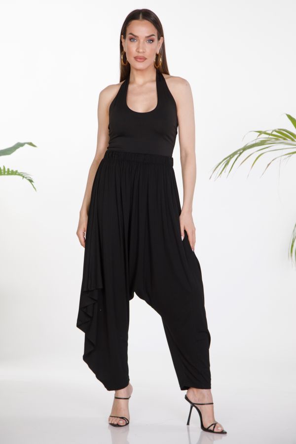 Elasticated waistband trousers