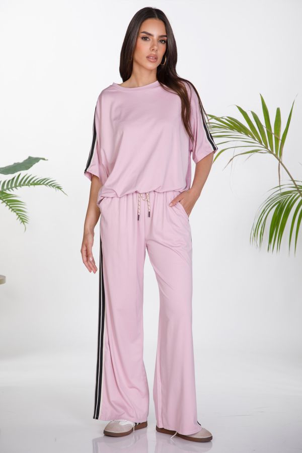 Striped leisure set