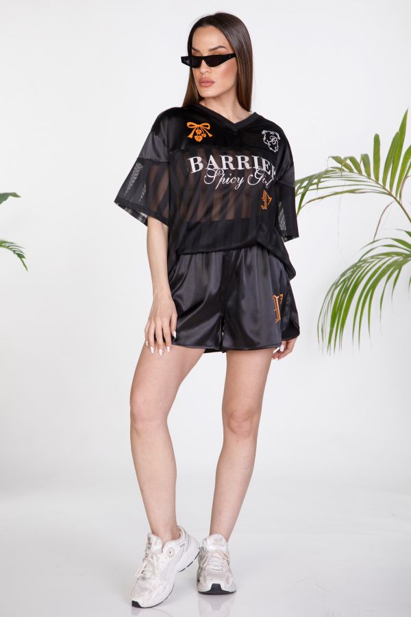 Sporty t-shirt and shorts set