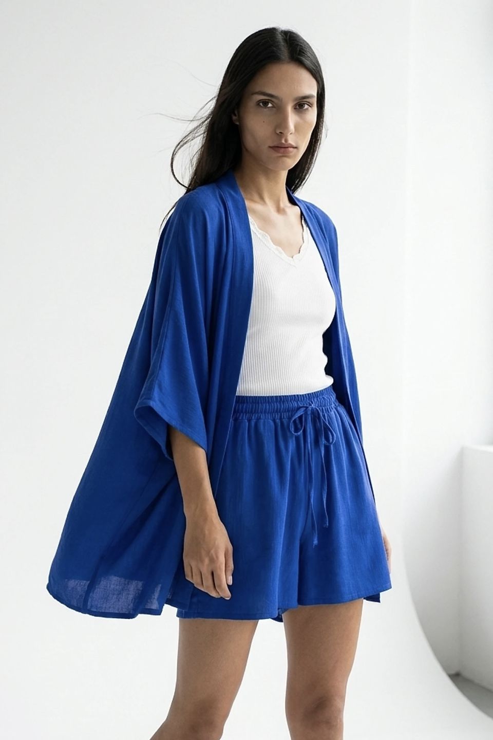 Kimono and shorts set