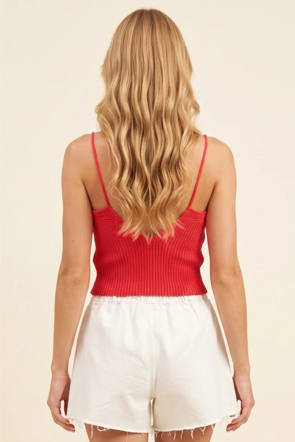 Πλεκτό crop top