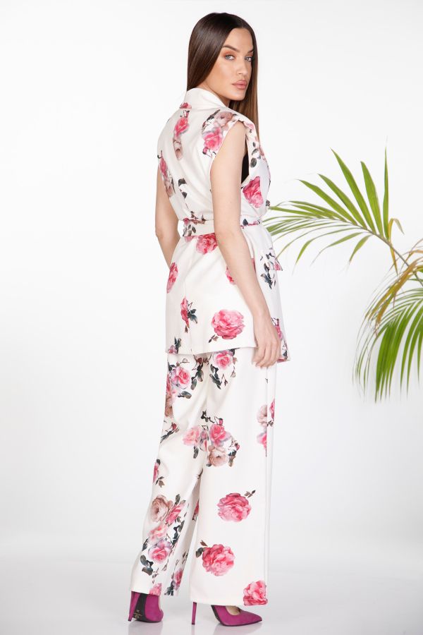 Floral co-ord vest and trousers set