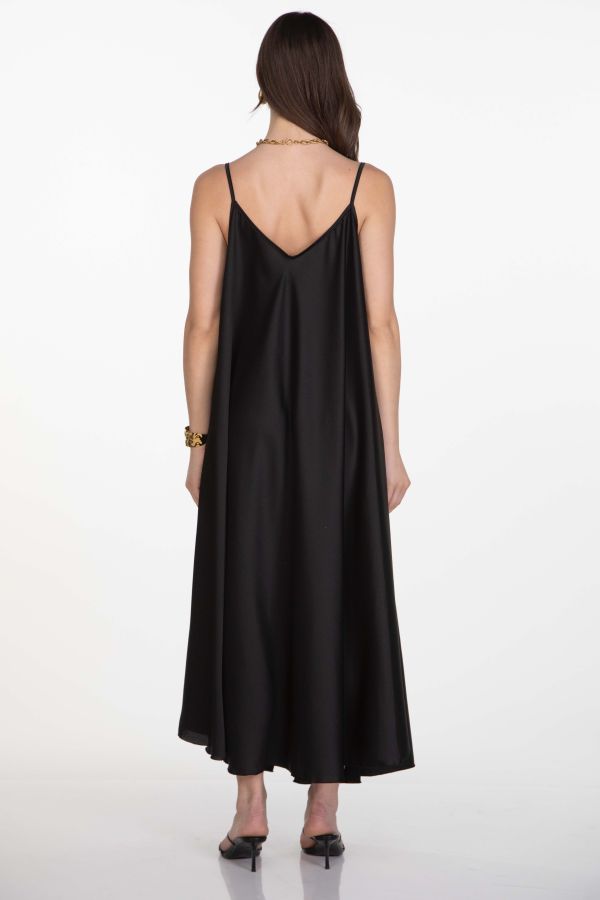 Asymmetric maxi dress