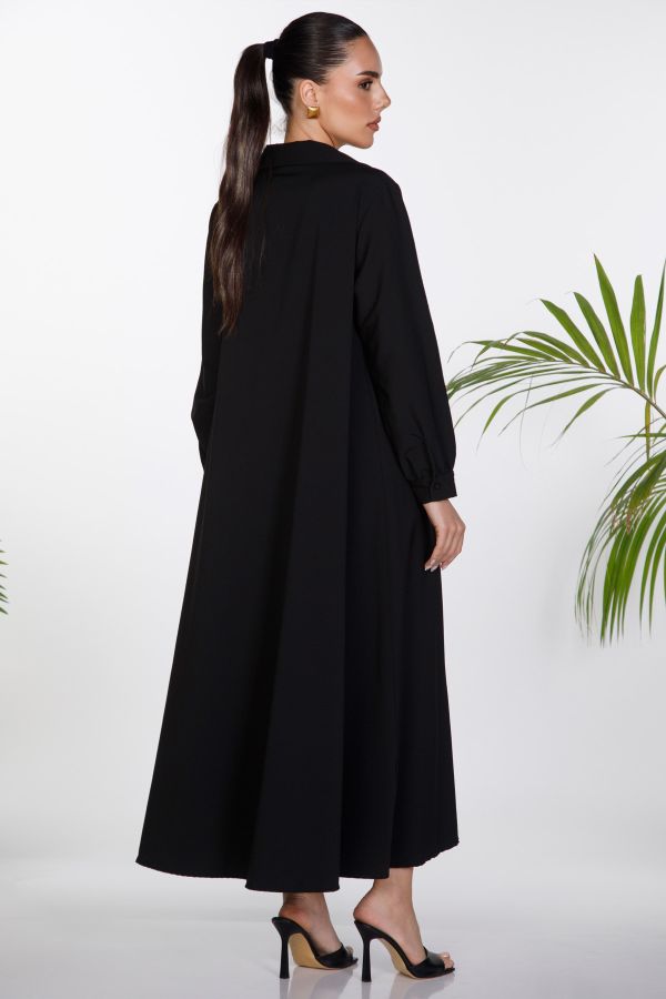 Maxi shirt dress