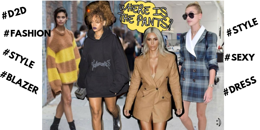 Δες τι φόρεσαν οι celebrities! Blazer και πουλόβερ σαν φόρεμα;